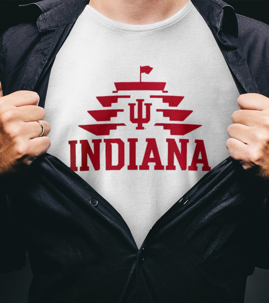 Indianapolis Motor Speedway Indiana Hoosiers IU Racing T-Shirt