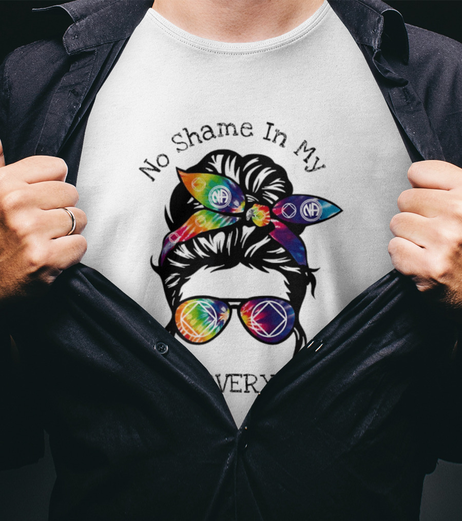 No Shame In My Recoverygame Narcotics Anonymous Alcoholics Anonymous T-Shirt