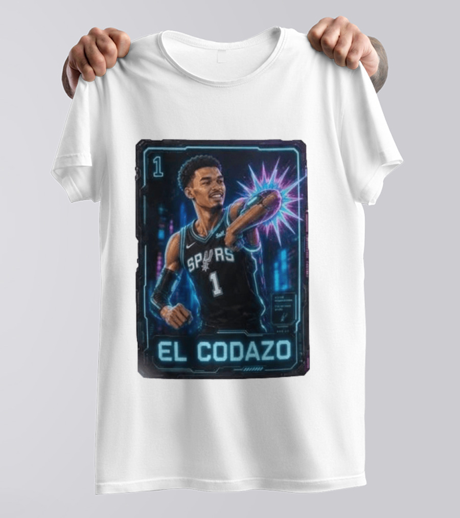 El Codazo Spurs Victor Wembanyama San Antonio 2026 T-Shirt