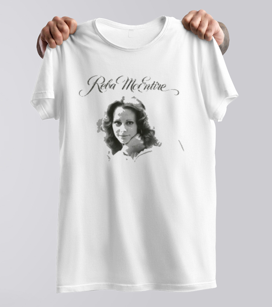 Reba McEntire Vintage Photo The Making Of Reba T-Shirt