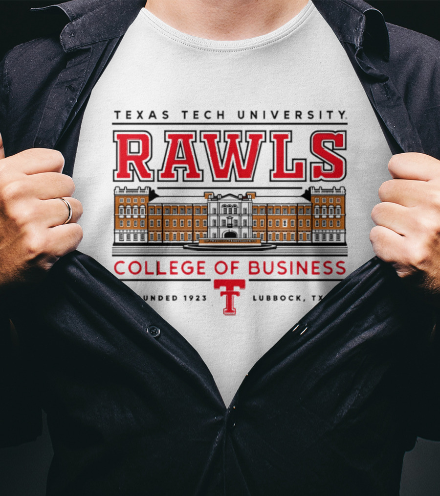 Texas Tech University Rawls College Of Business Lubbock TX T-Shirt