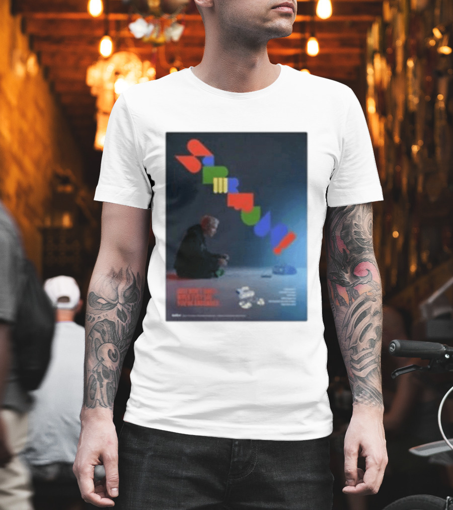 The Avalanches Superfun Psychedelic Rainbow Letters Music T-Shirt