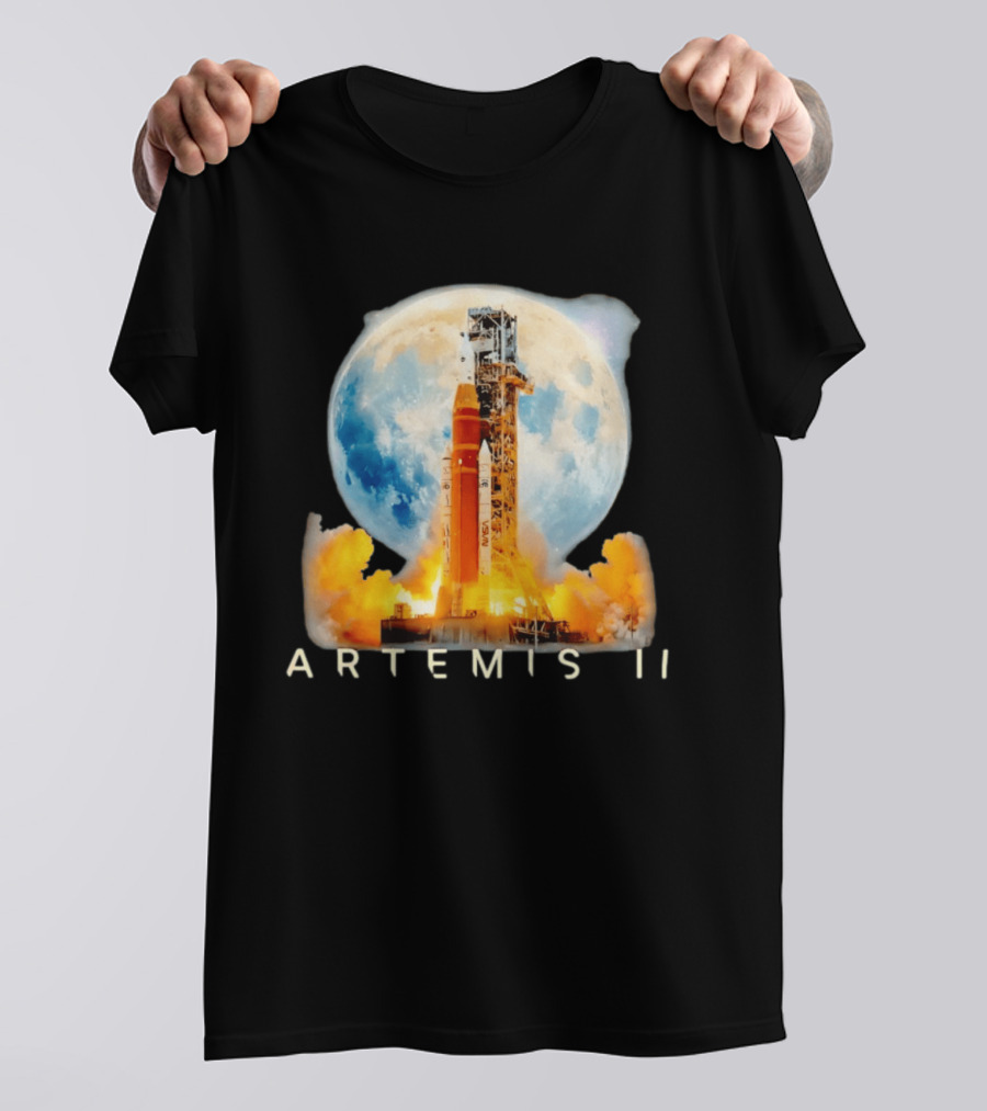 Artemis II Moon Mission NASA Rocket Launch 2026 T-Shirt