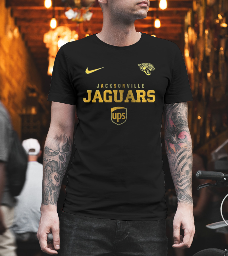 Nike Jacksonville Jaguars UPS Brown Proud T-Shirt