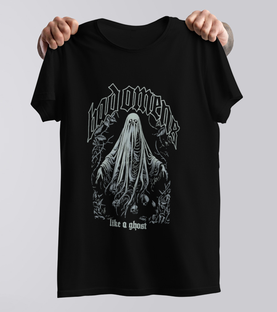 Bad Omens Like A Ghost Eerie Spectral Apparition T-Shirt