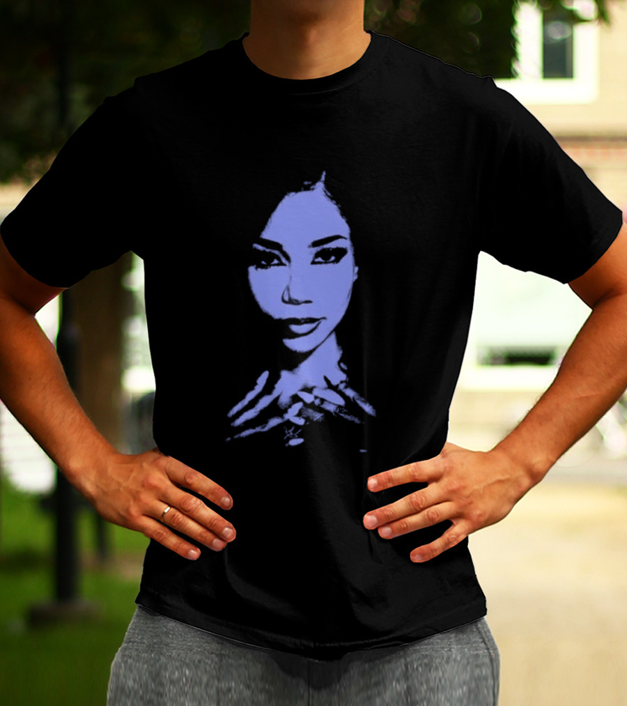 Jhene Aiko The Magic Hour Tour Face Line T-Shirt