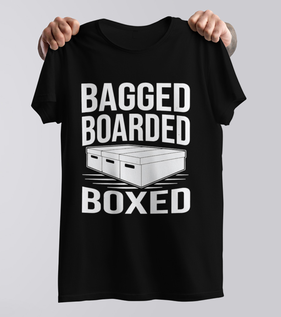 Bagged Boarded Boxed Comic Storage Solution T-Shirt