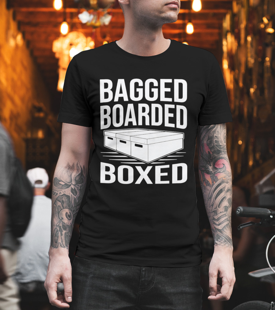 Bagged Boarded Boxed Comic Storage Solution T-Shirt