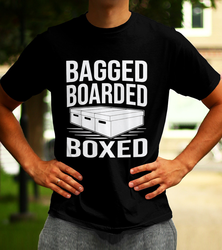Bagged Boarded Boxed Comic Storage Solution T-Shirt