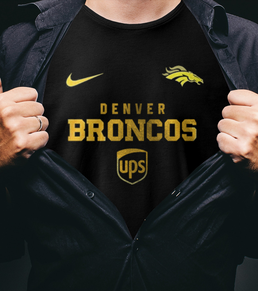 Denver Broncos UPS Nike Collaboration Fan Pride T-Shirt