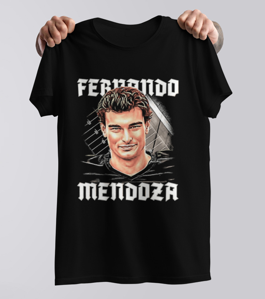 Las Vegas Raiders Fernando Mendoza 2026 Player T-Shirt