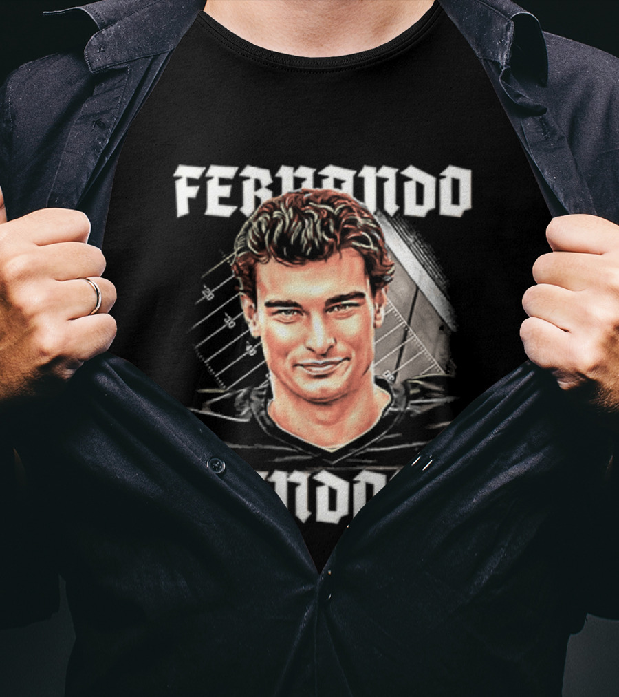 Las Vegas Raiders Fernando Mendoza 2026 Player T-Shirt