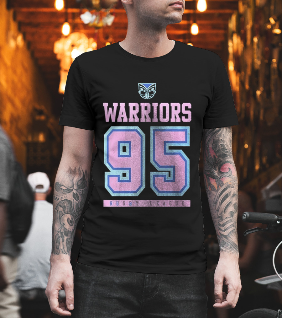 New Zealand Warriors 95 RD Name And Number T-Shirt