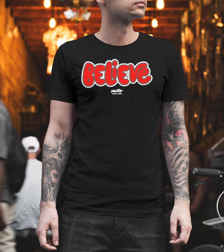 Nick Sirianni Believe Philly Sports T-Shirt