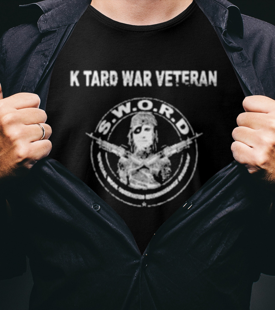 Firehouse 666 S.W.O.R.D Iraq War Veteran Collaboration With Real Veterans T-Shirt