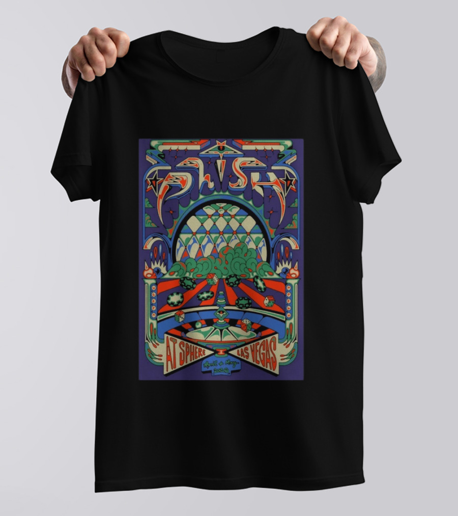 Phish Las Vegas 2026 April And May At Sphere T-Shirt