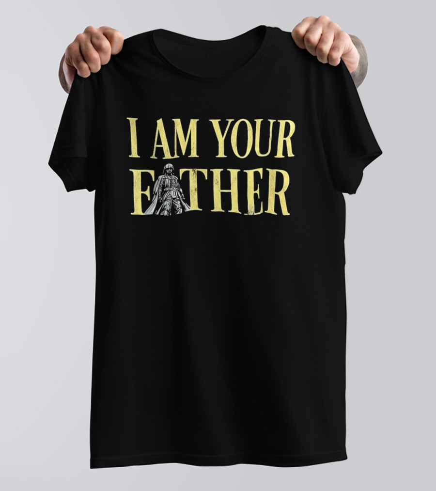I Am Your Father Darth Vader Iconic Star Wars Phrase T-Shirt