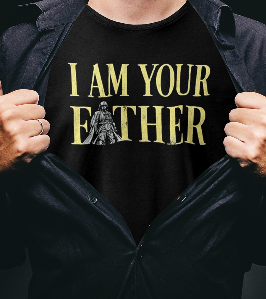 I Am Your Father Darth Vader Iconic Star Wars Phrase T-Shirt