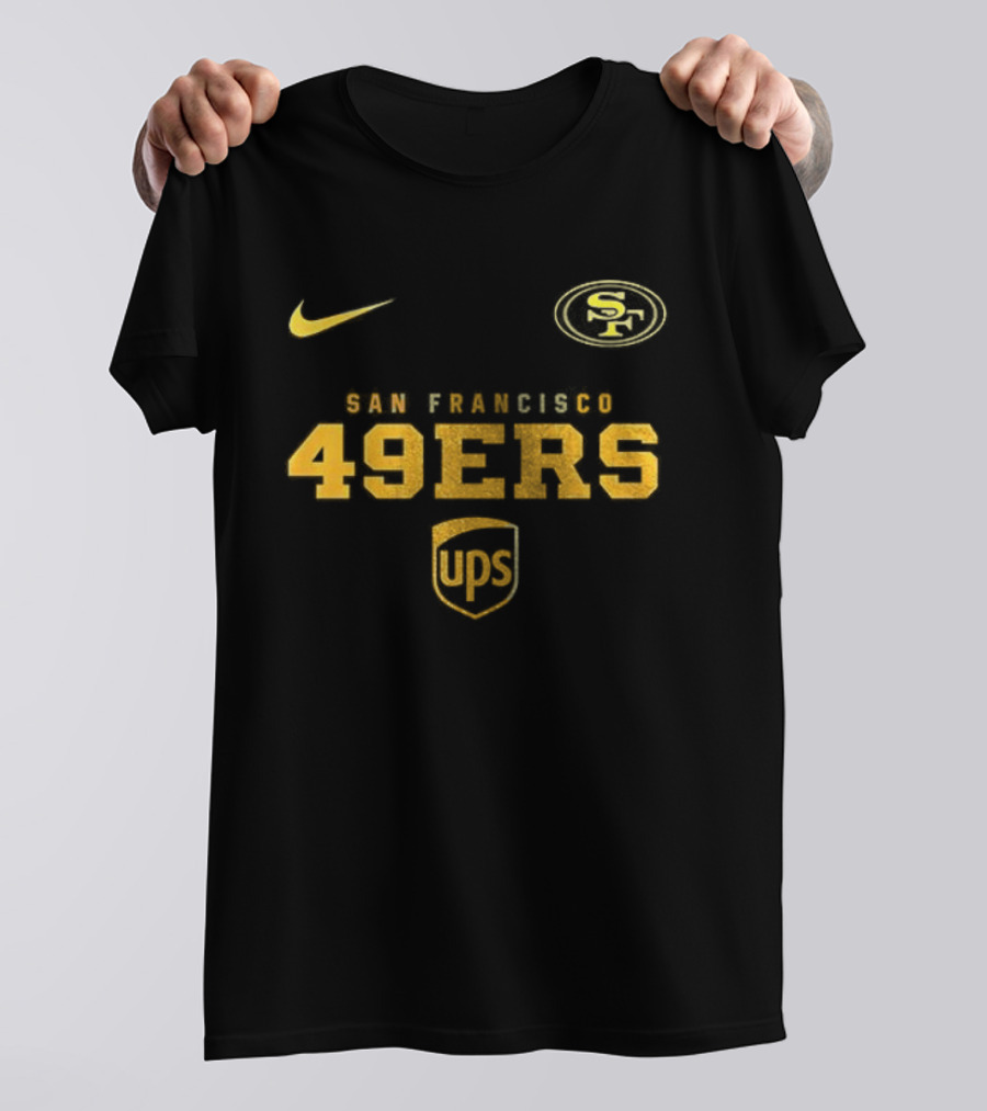San Francisco 49ers Nike UPS Brown And Proud T-Shirt