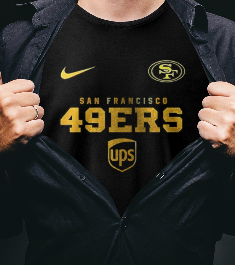 San Francisco 49ers Nike UPS Brown And Proud T-Shirt