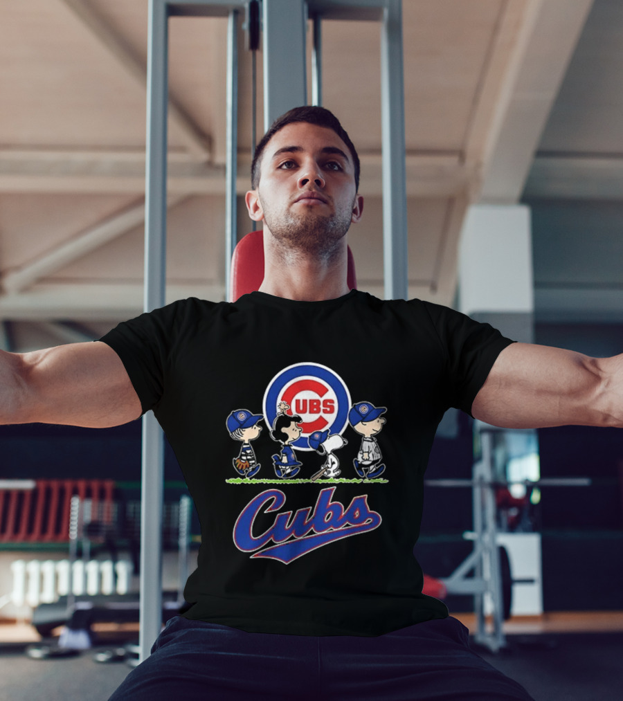 Snoopy Charlie Brown Linus Lucy Chicago Cubs 2026 T-Shirt