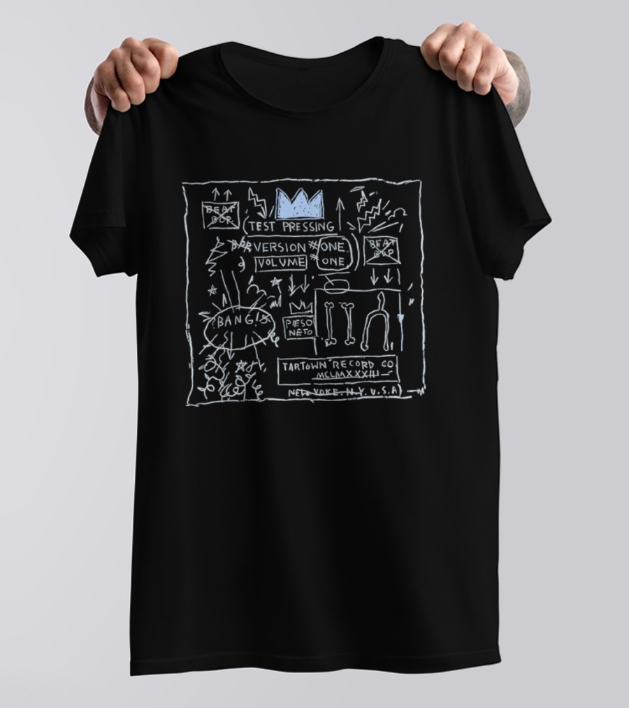 Test Pressing Version One Volume One Pieso Neto Tartown Record Co New York USA T-Shirt