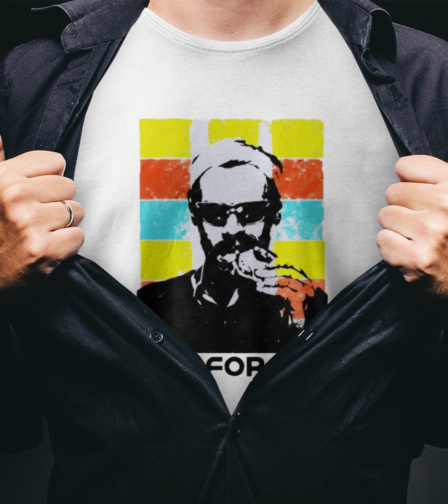 Together Tour Amsterdam Run For Fun 2026 Icon With Sunglasses Eating Pizza T-Shirt