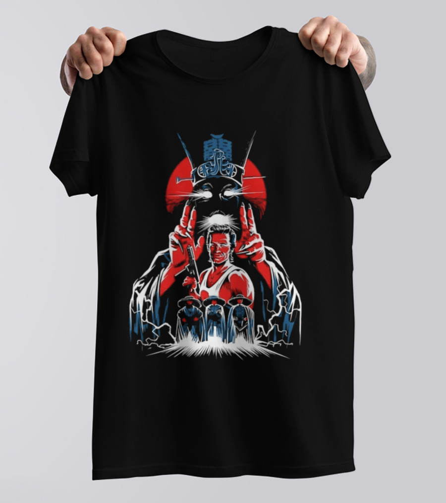 Big Trouble In Little China Jack Burton Action Pose T-Shirt