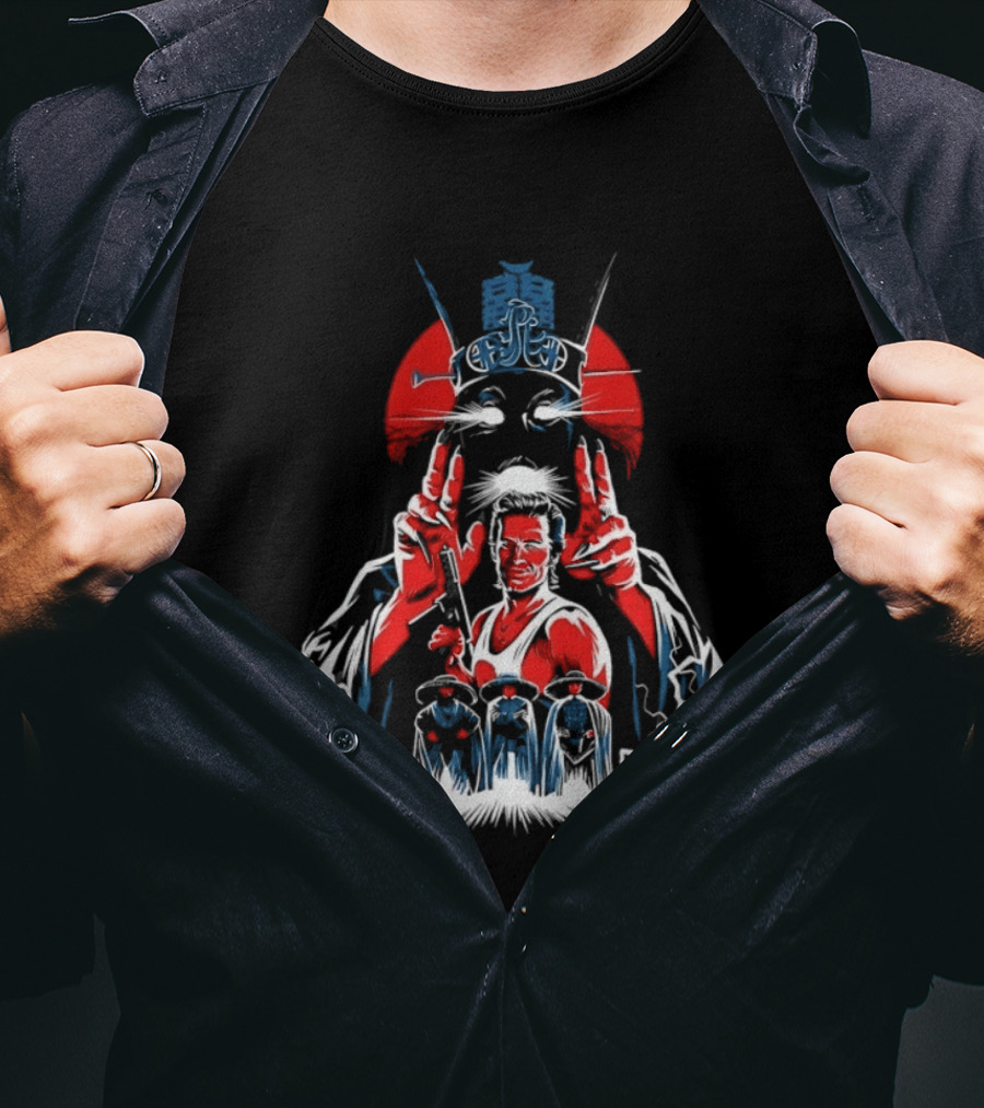 Big Trouble In Little China Jack Burton Action Pose T-Shirt