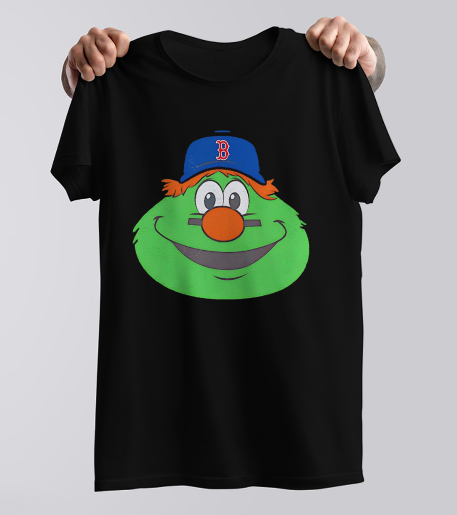 Boston Red Sox Wally The Green Monster Big Face 2026 T-Shirt