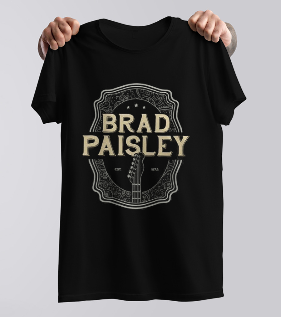 Brad Paisley With Special Guest Jake Worthington 2 Sidé Shỉt Stars And Anchor T-Shirt