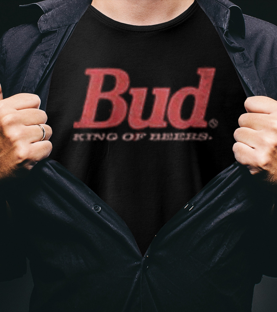 Budweiser Bud King Of Beers US Flag T-Shirt