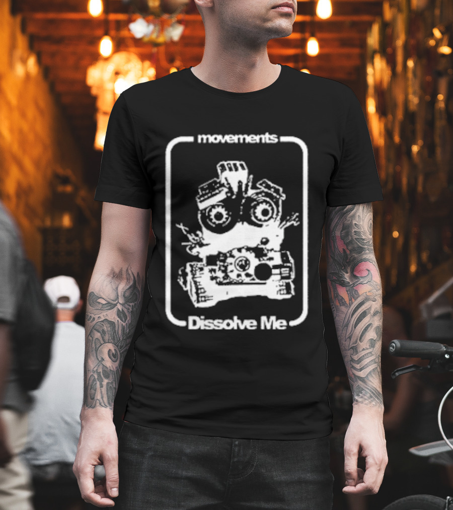 Movements Dissolve Me Tour Robot T-Shirt