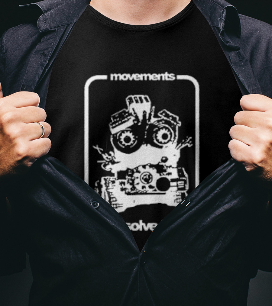 Movements Dissolve Me Tour Robot T-Shirt