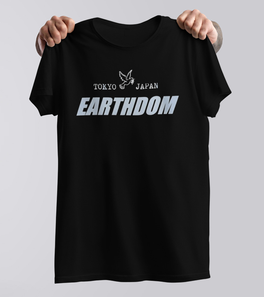 Earthdom Tokyo Japan Dove T-Shirt