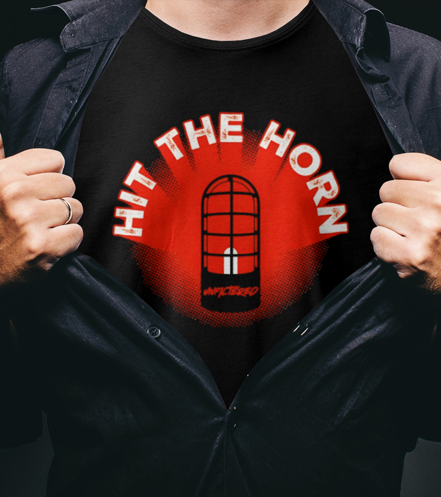 Philadelphia Flyers Hit The Horn Red Light T-Shirt