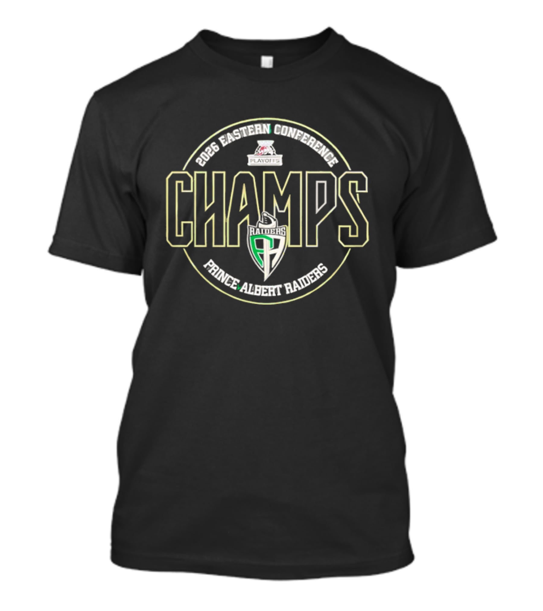 Prince Albert Raiders 2026 WHL Eastern Conference Champs T-Shirt