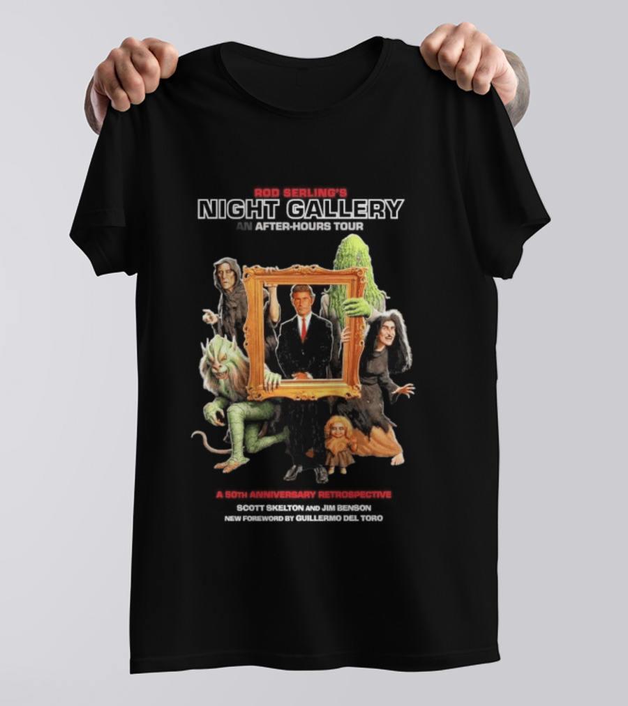 Rod Serling's Night Gallery After Hours Tour Classic Monsters Frame T-Shirt