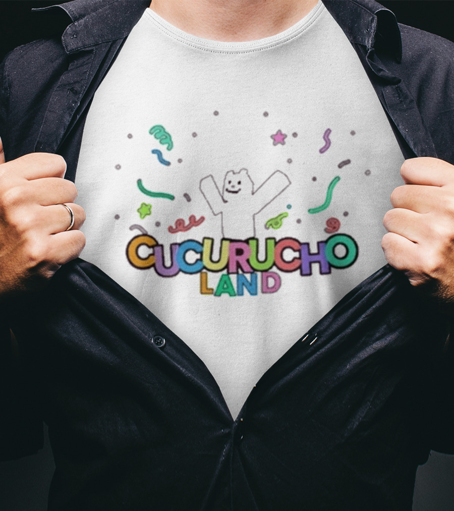 QSMP Cucurucho Land Rainbow Character Celebration T-Shirt