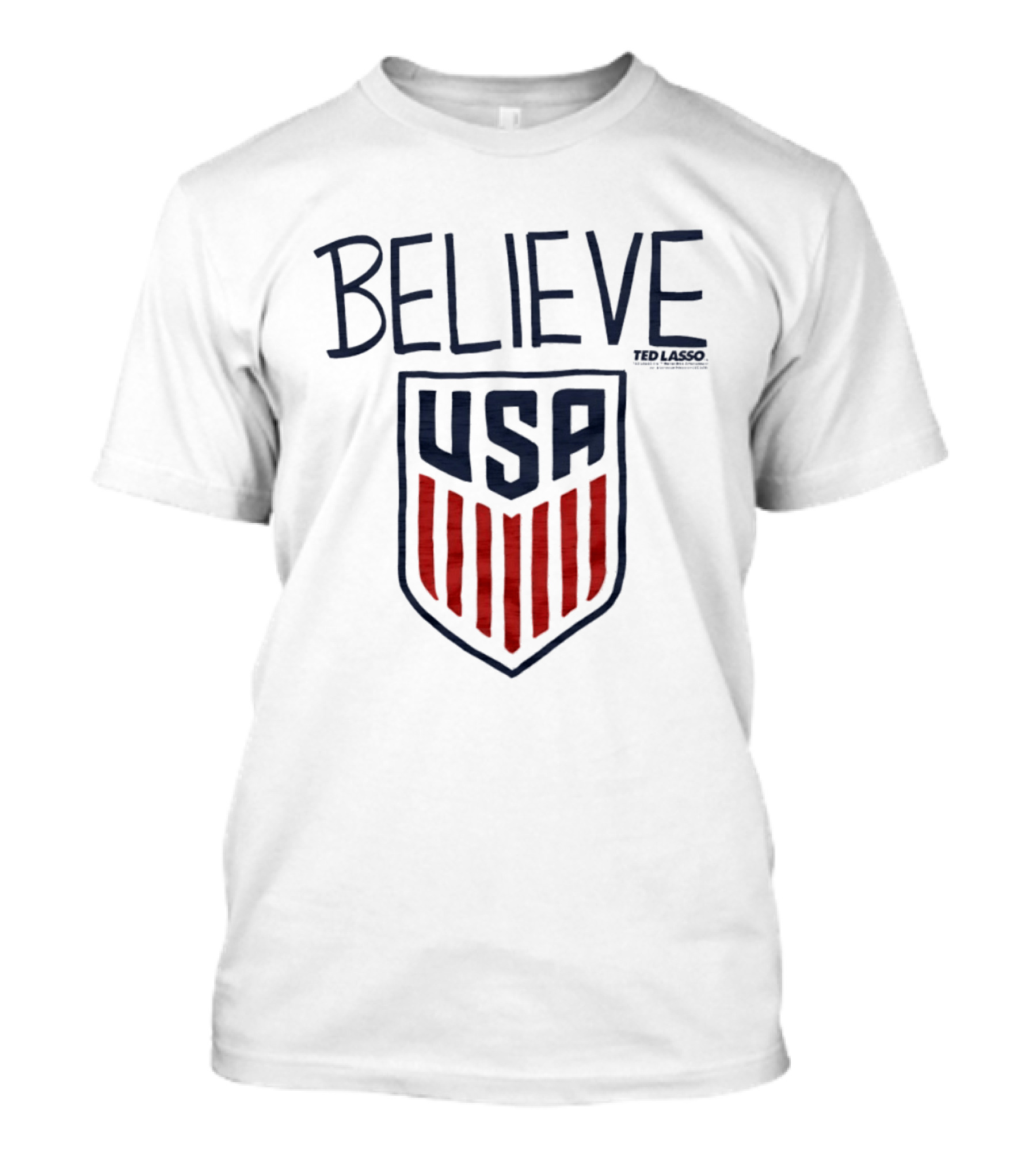 Ted Lasso Believe USA Crest T-Shirt