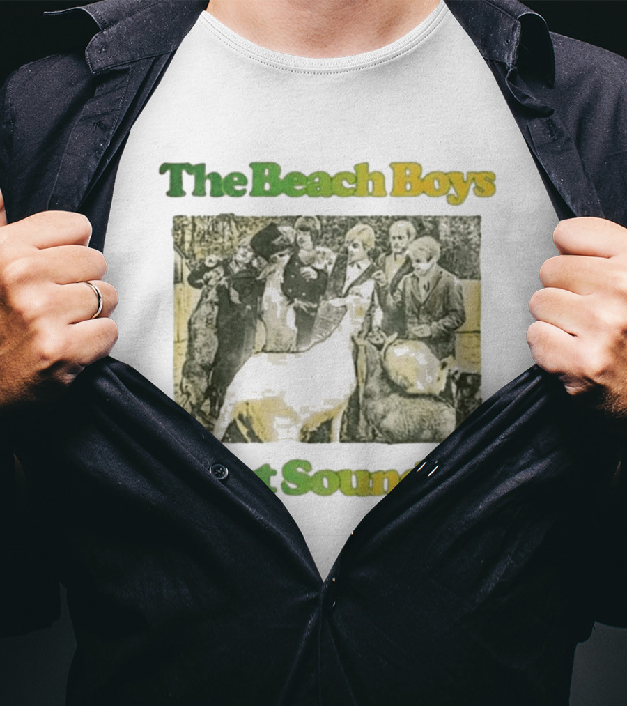 The Beach Boys Pet Sounds Album Cover Art With Animals T-Shirt