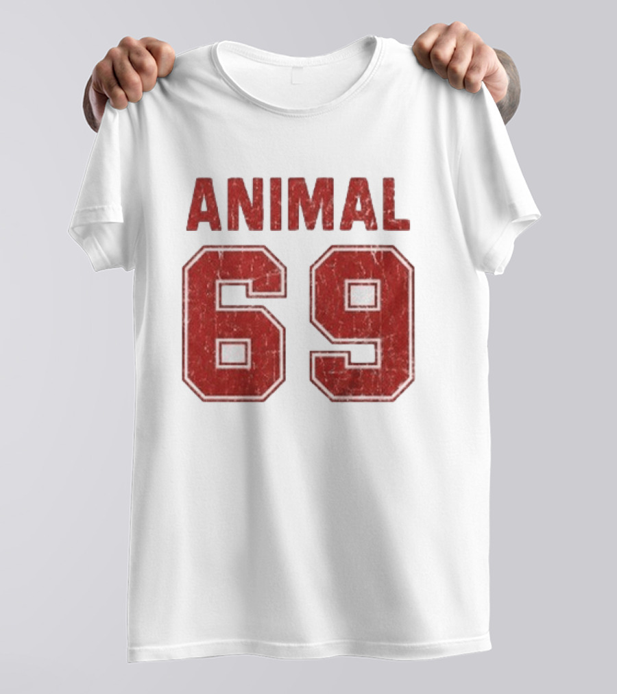 Justin Bieber Animal 69 Retro Jersey T-Shirt