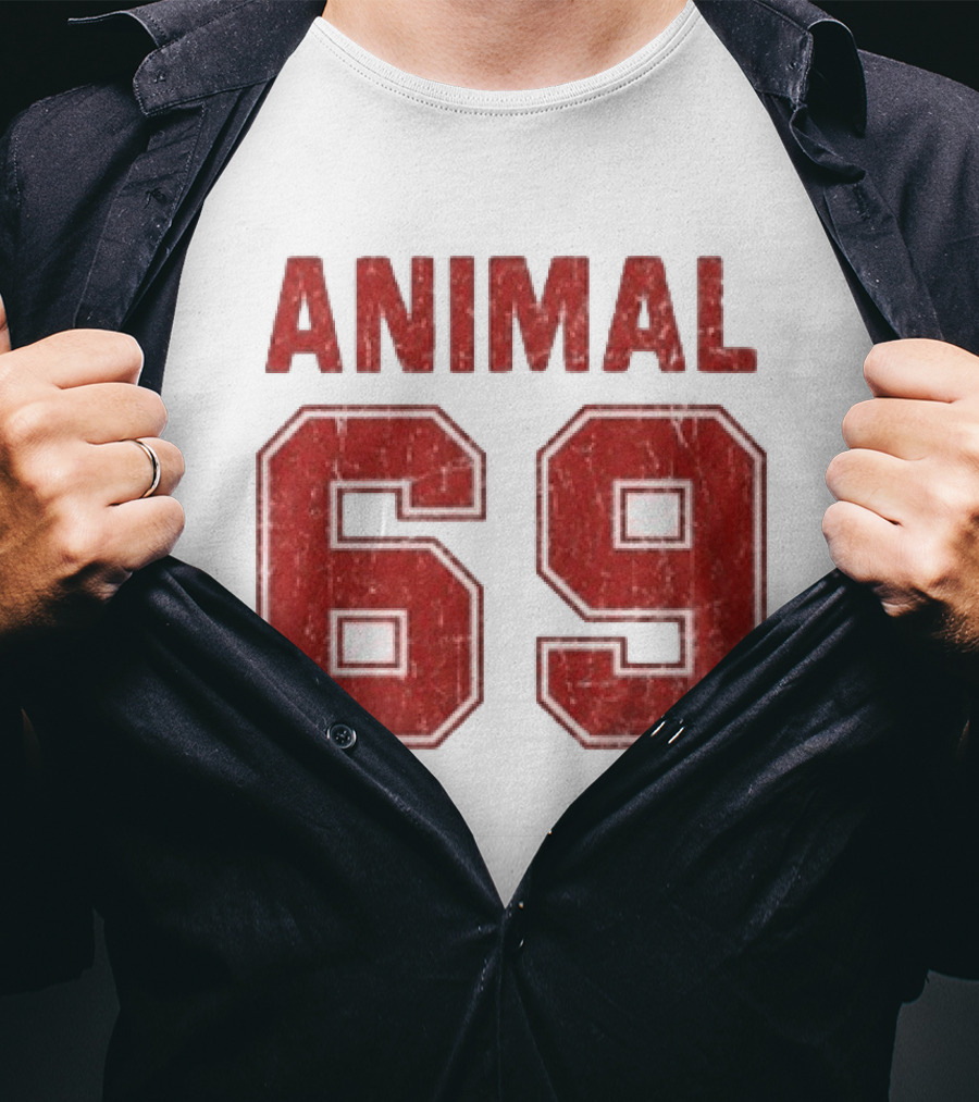Justin Bieber Animal 69 Retro Jersey T-Shirt