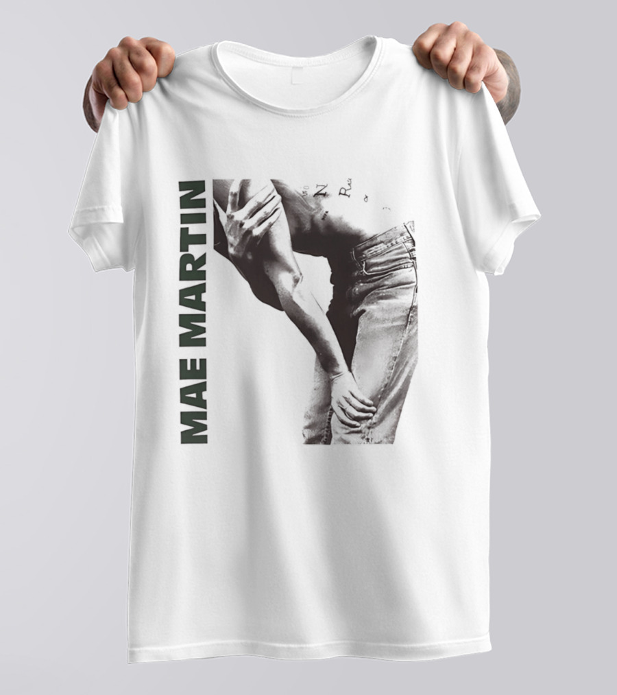 Mae Martin Dynamic Pose With Hands On Thighs T-Shirt