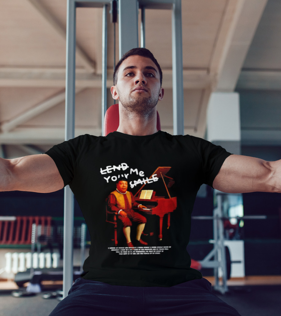 Abdel Basset Hamouda Lend Your Me Smile Piano Scene T-Shirt