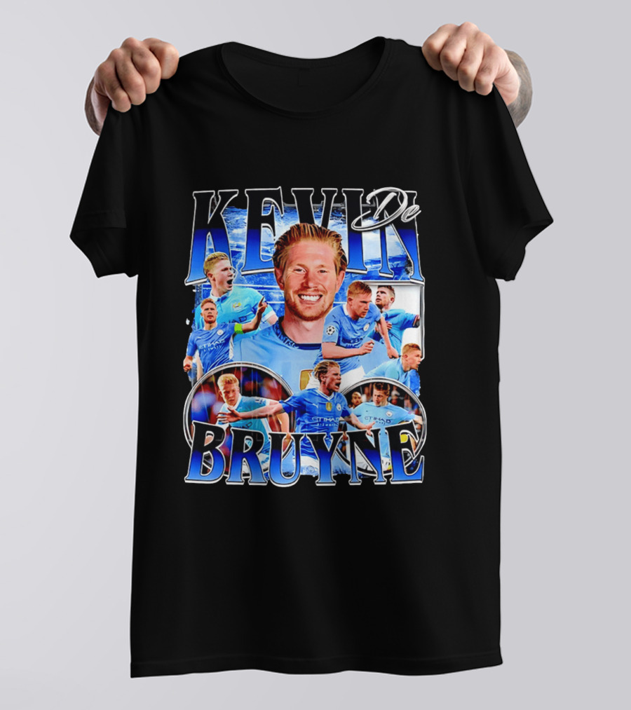 Kevin De Bruyne Manchester City Football Soccer Player T-Shirt