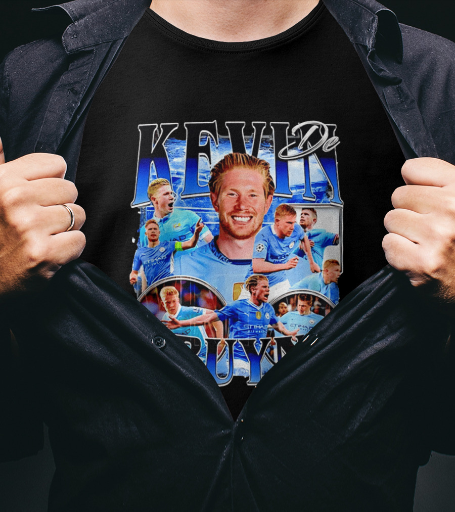 Kevin De Bruyne Manchester City Football Soccer Player T-Shirt