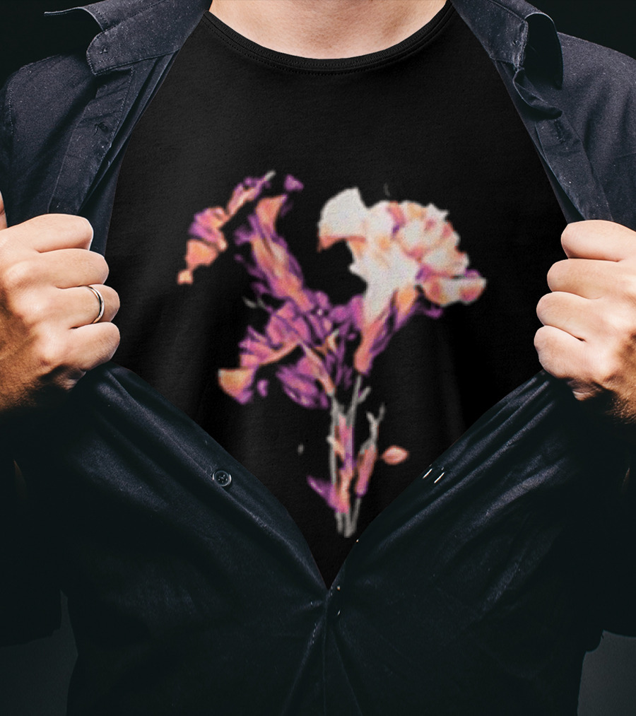 Calling All Captains Wallflower Emotion Sickness Floral T-Shirt