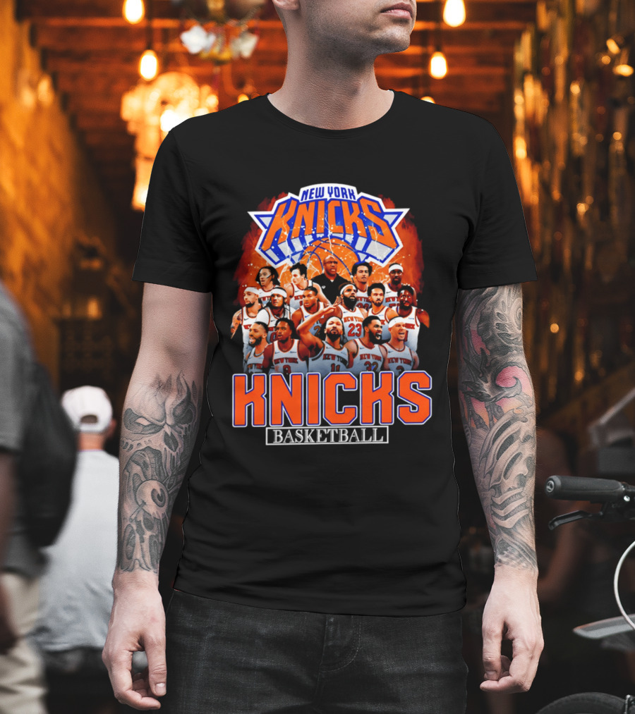 New York Knicks Basketball Team 2026 T-Shirt