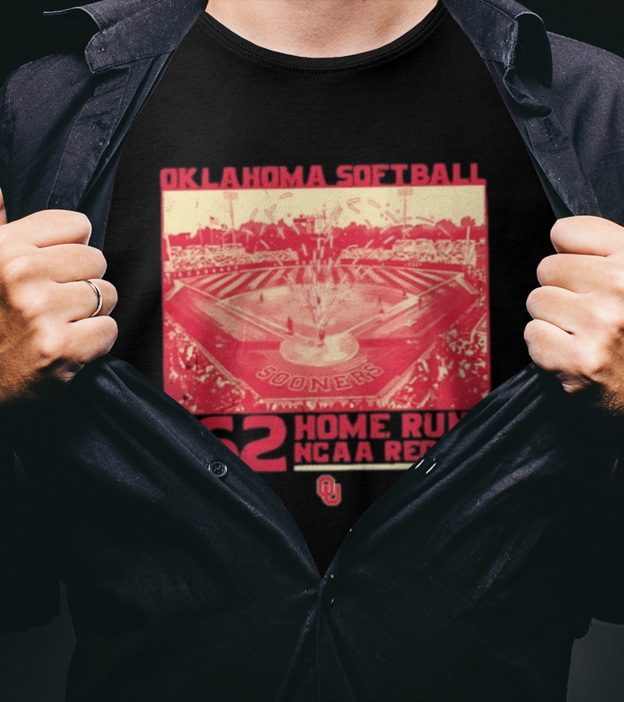 Oklahoma Softball Sooners 162 Home Runs NCAA Record Kendall Wells T-Shirt